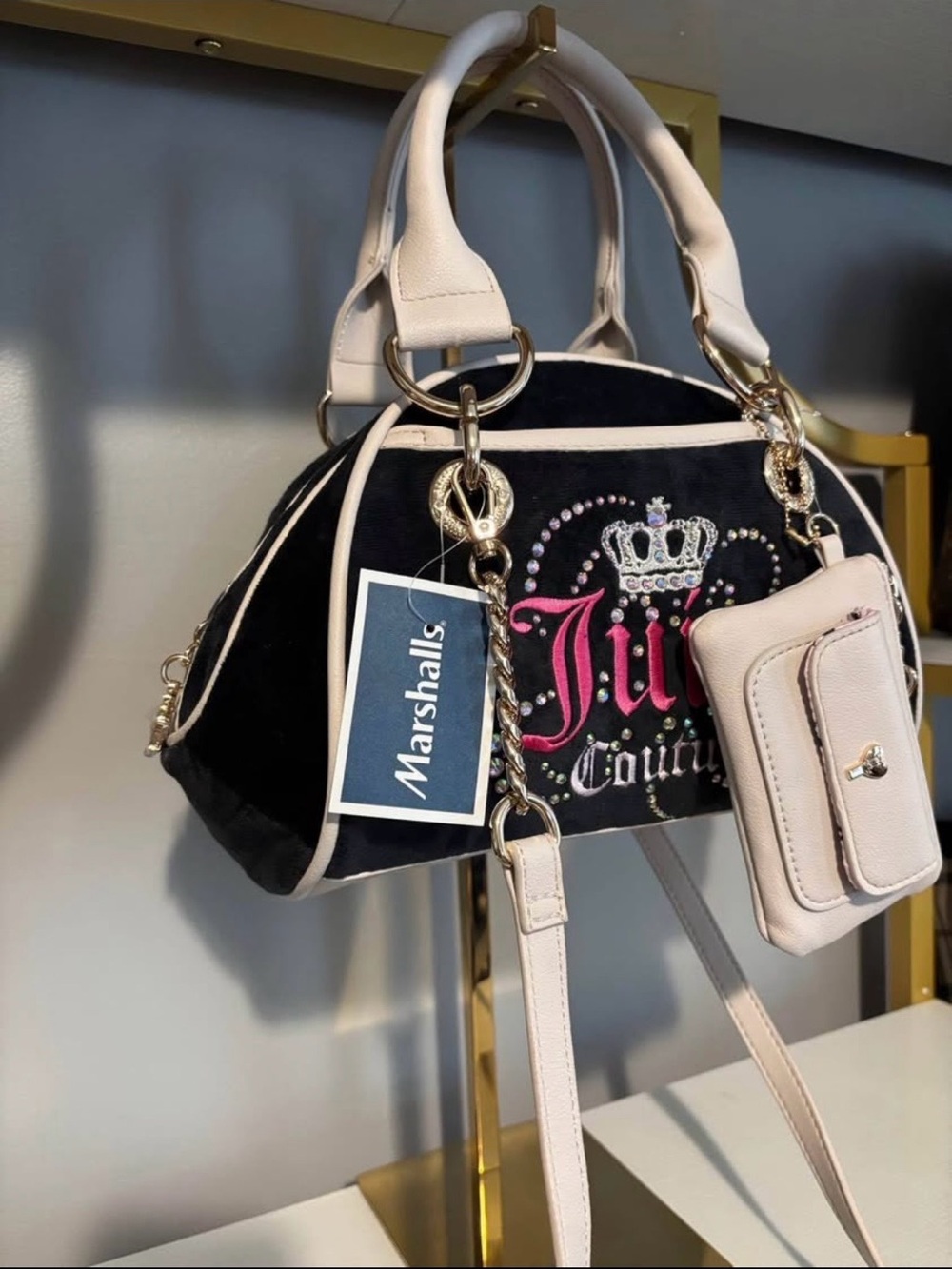 Juicy Couture Black Dreamy Juicy Satchel - Picture 5 of 5